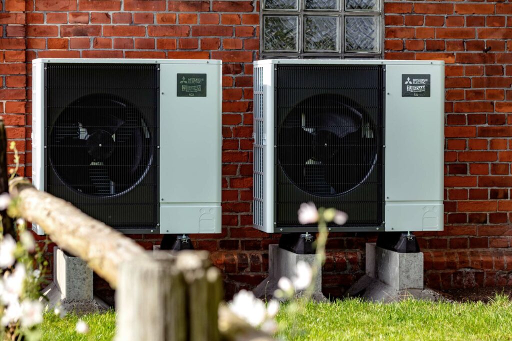 Luft-Wasser-Wärmepumpe Ecodan von Mitsubishi Electric