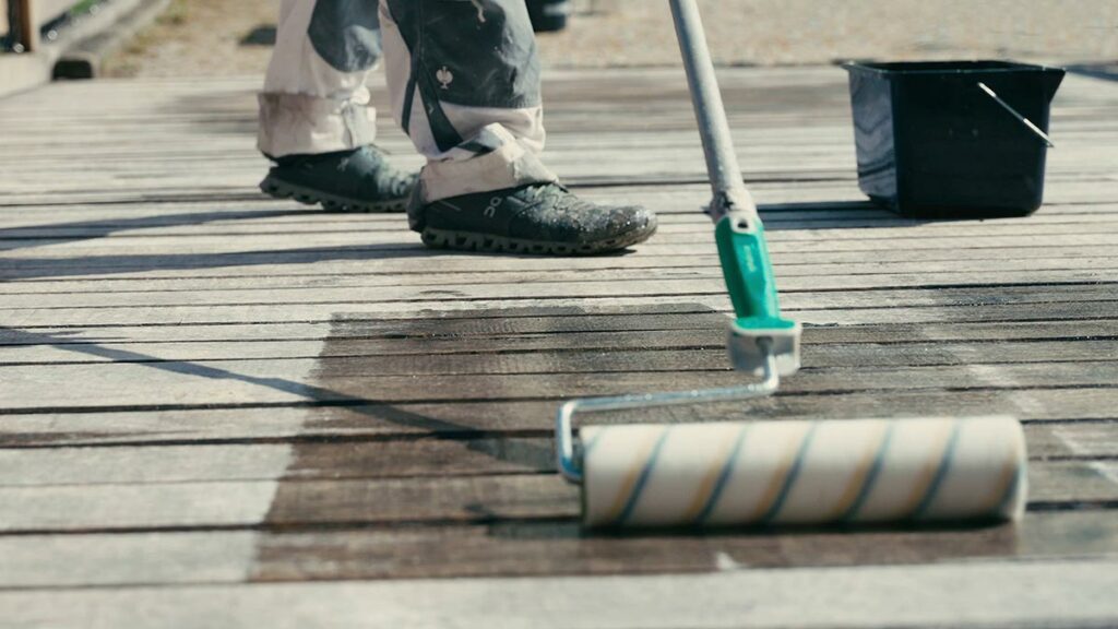 Antirutschbeschichtung von GriP New WOOD
