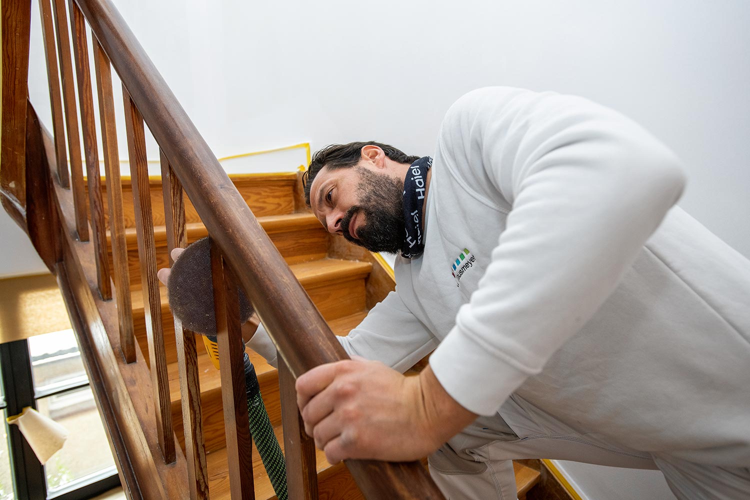 Sanierung einer Holztreppe