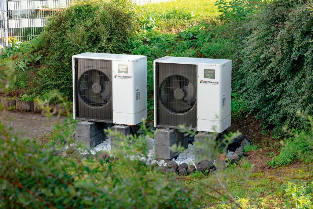 Mitsubishi Electric Wärmepumpenkaskade