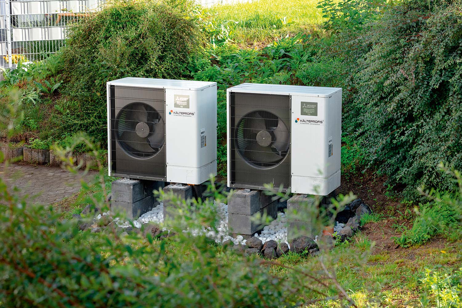 Sanierung mit Wärmepumpenkaskade