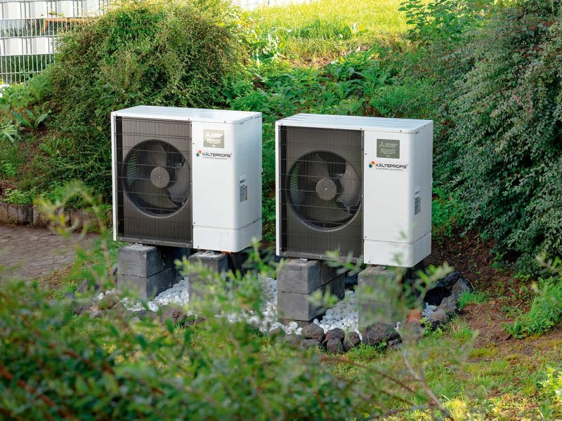 Mitsubishi Electric Wärmepumpenkaskade