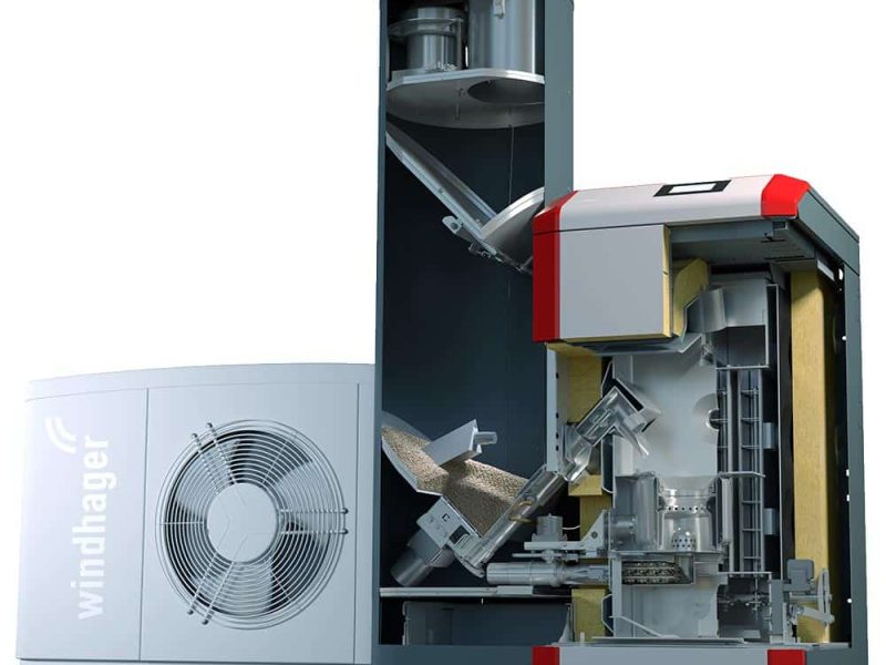 Hybridheizung BioWIN2 Hybrid von Windhager